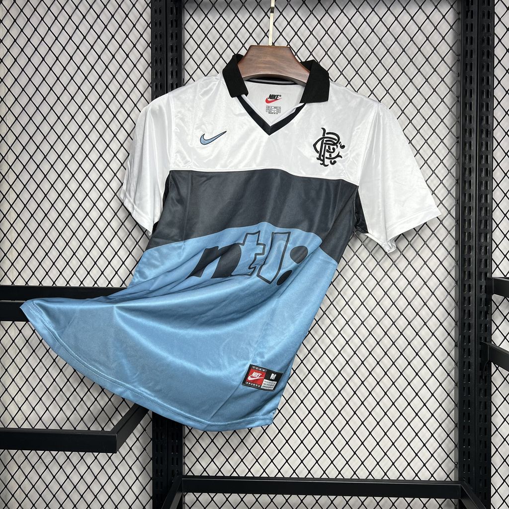 Rangers 1999 away retro jersey kit shirt