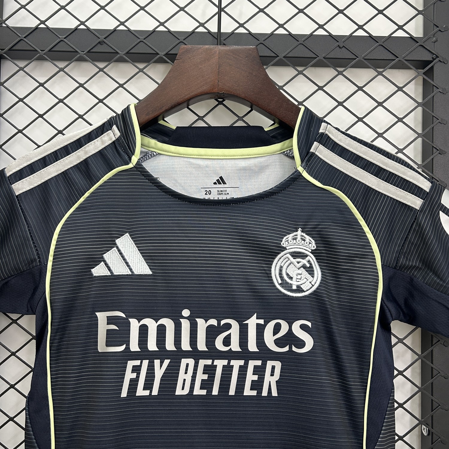 Real Madrid 25/26 away Kids jersey kit shirt