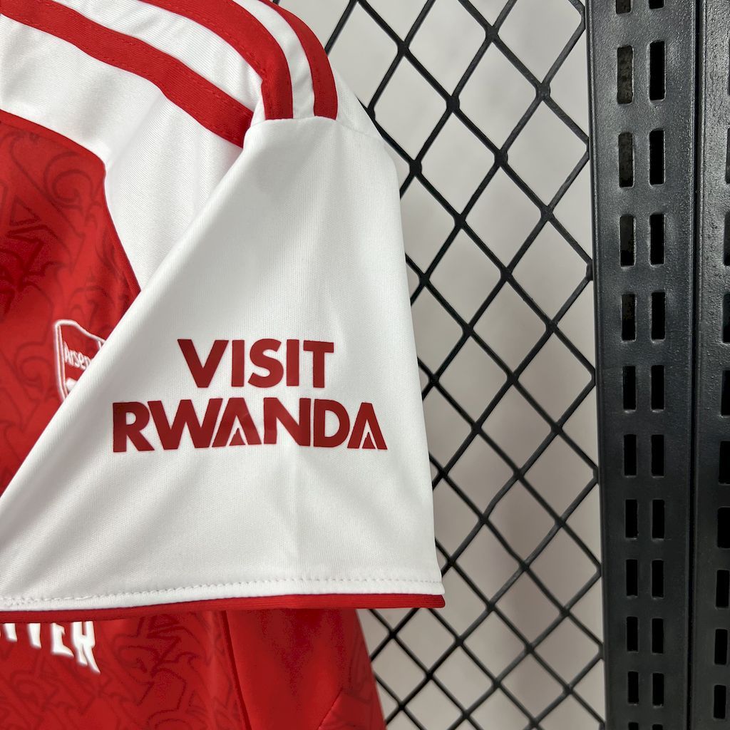 Arsenal 25/26 home Kids jersey kit