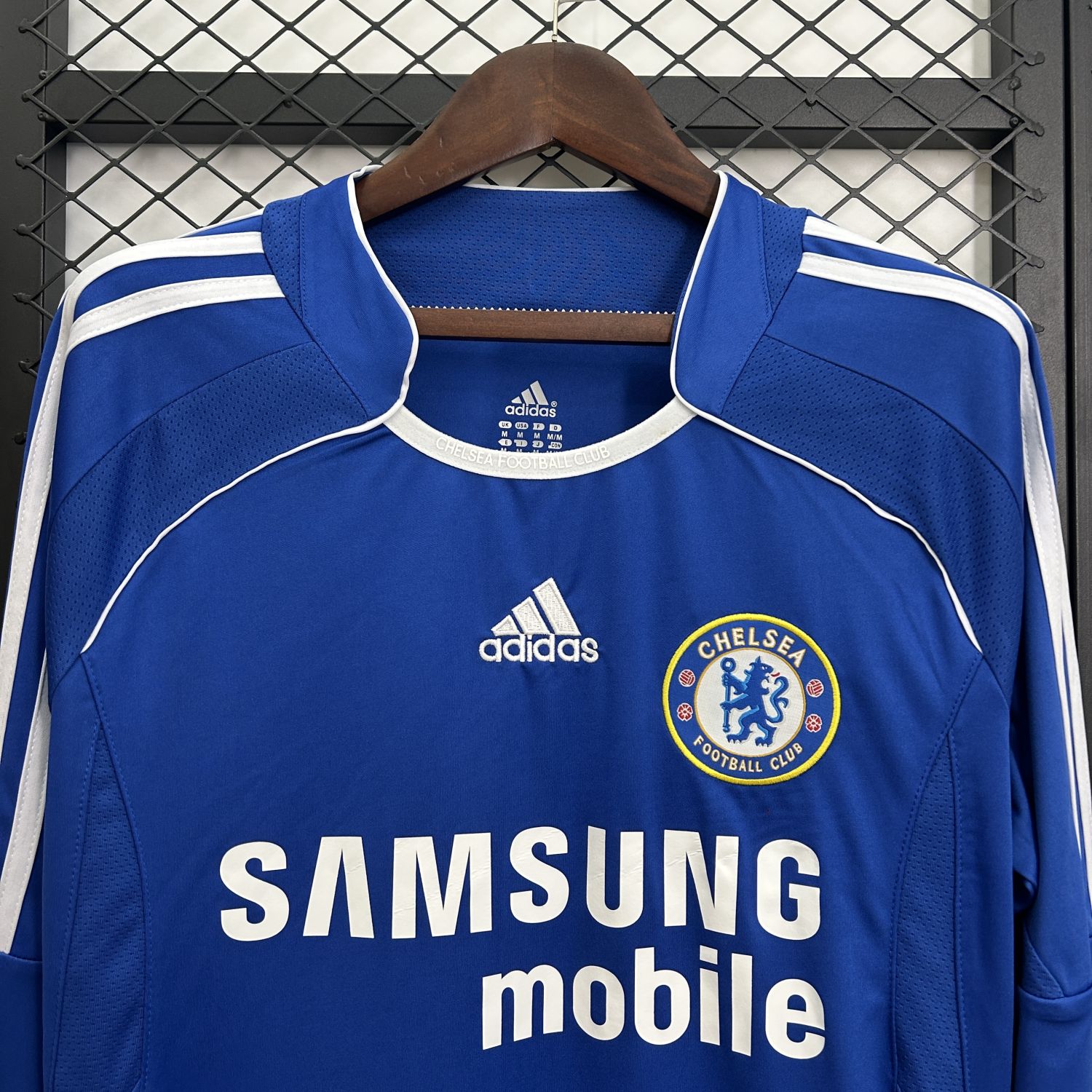 Chelsea 06/07 home Retro Long sleeve jersey kit shirt