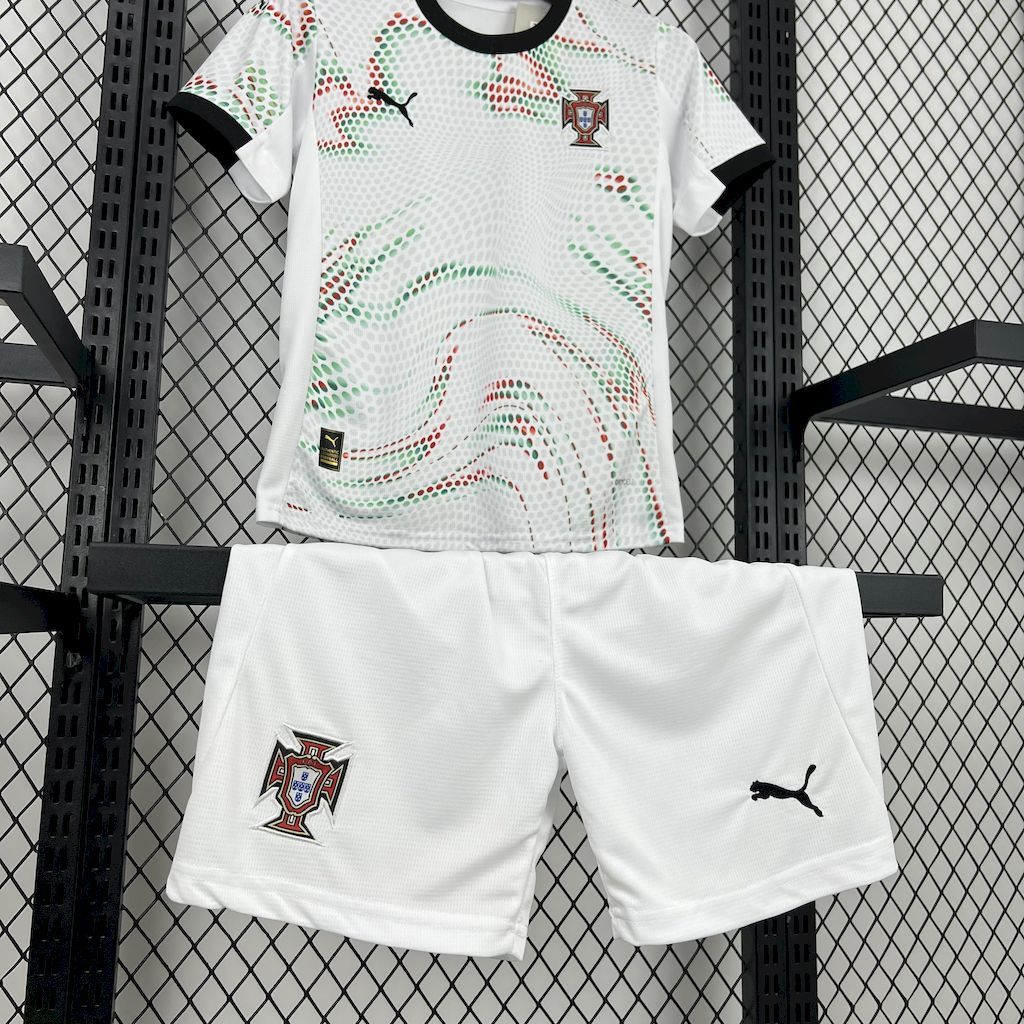 Portugal 25/26 away kids jersey kit shirt