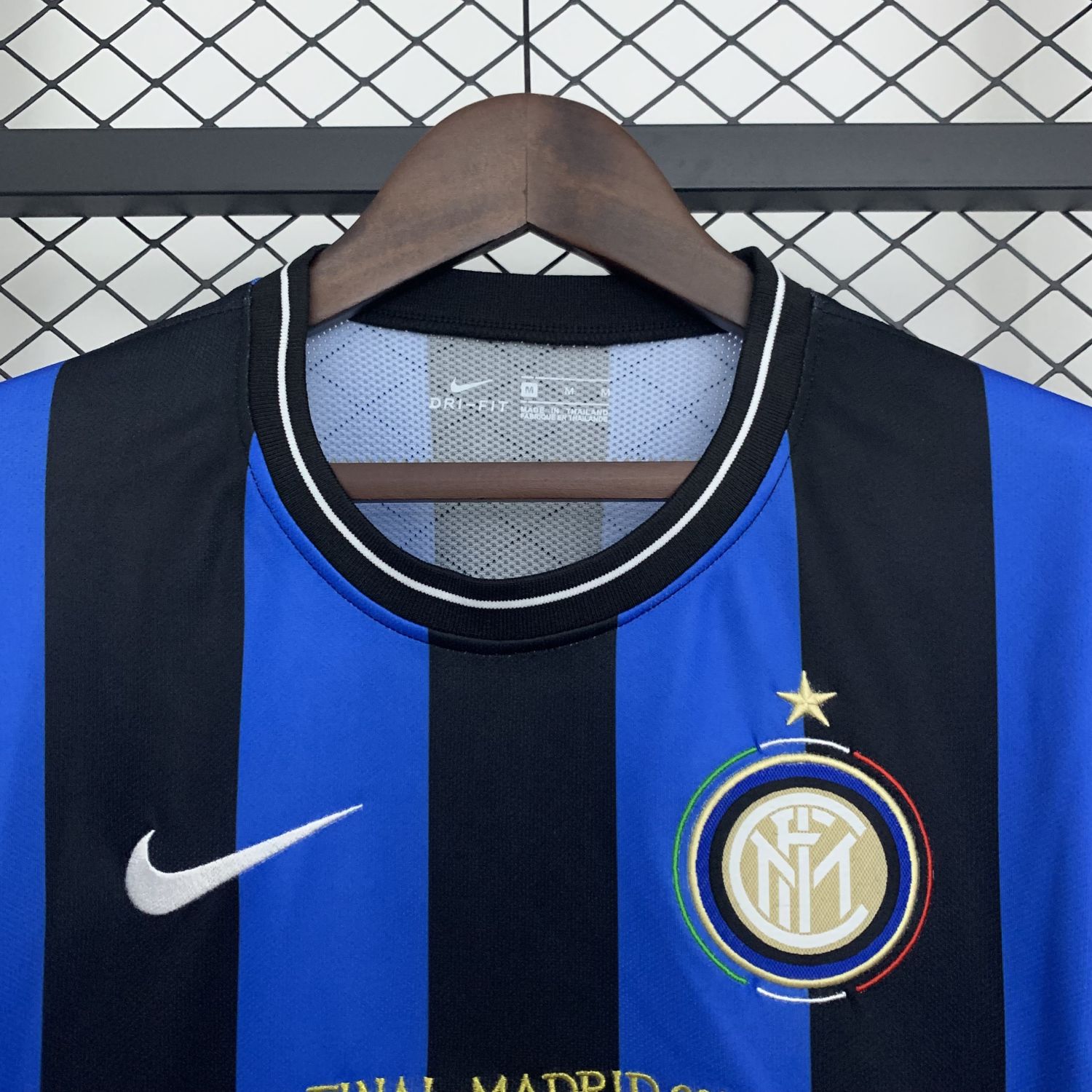 Inter Milan 09/10 home Retro Long Sleeve jersey kit shirt
