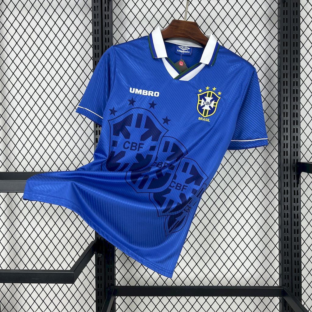 Brazil 1994 Retro away jersey kit shirt