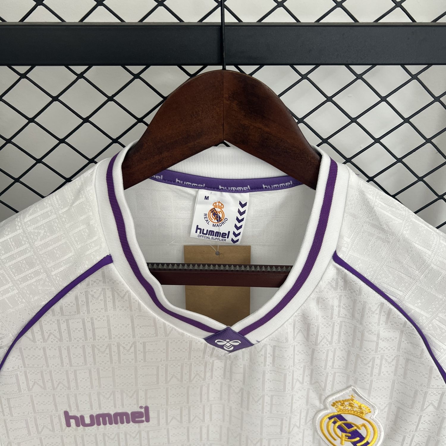 Real Madrid 90/92 Retro home jersey kit shirt