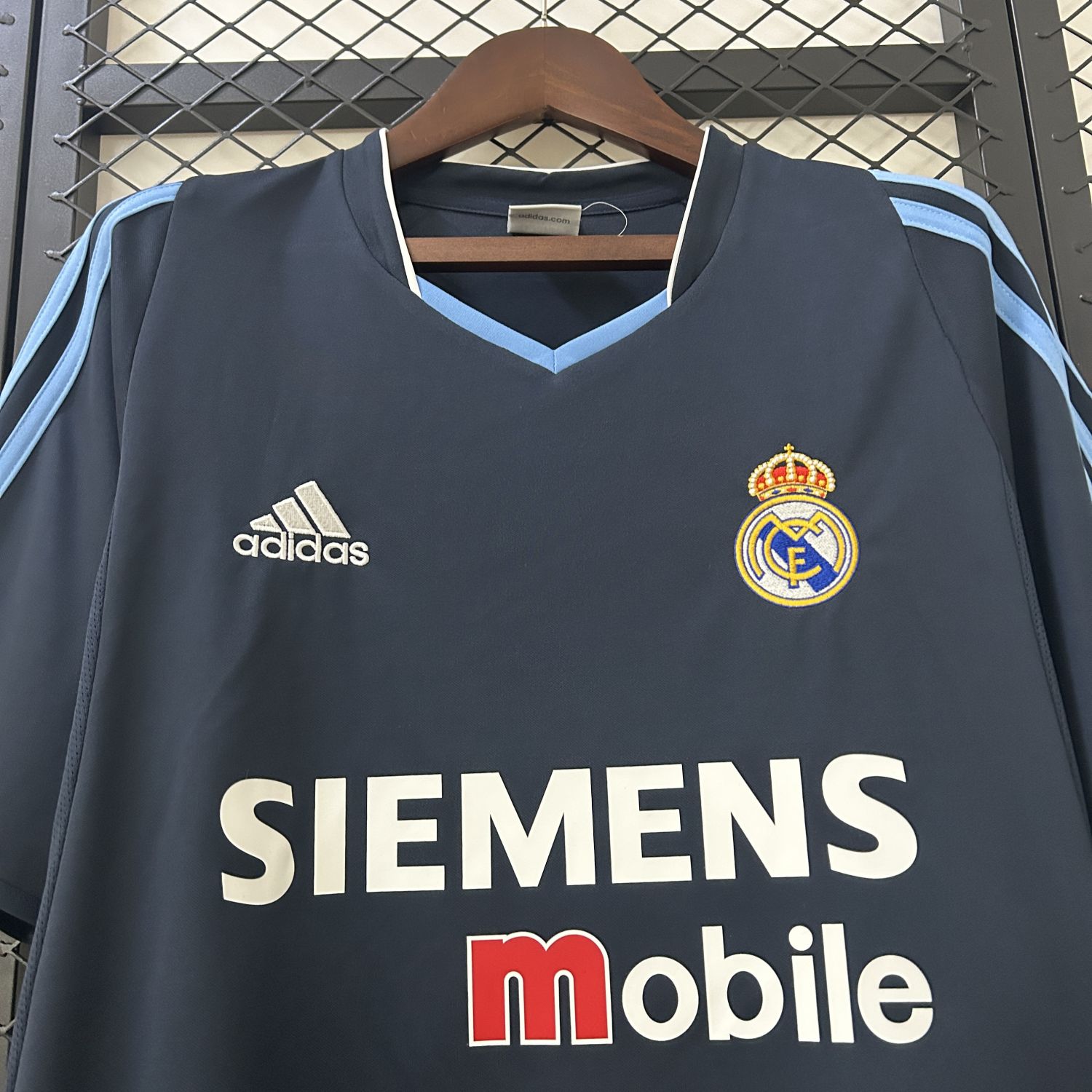 Real Madrid Retro jersey 03/04 away kit shirt