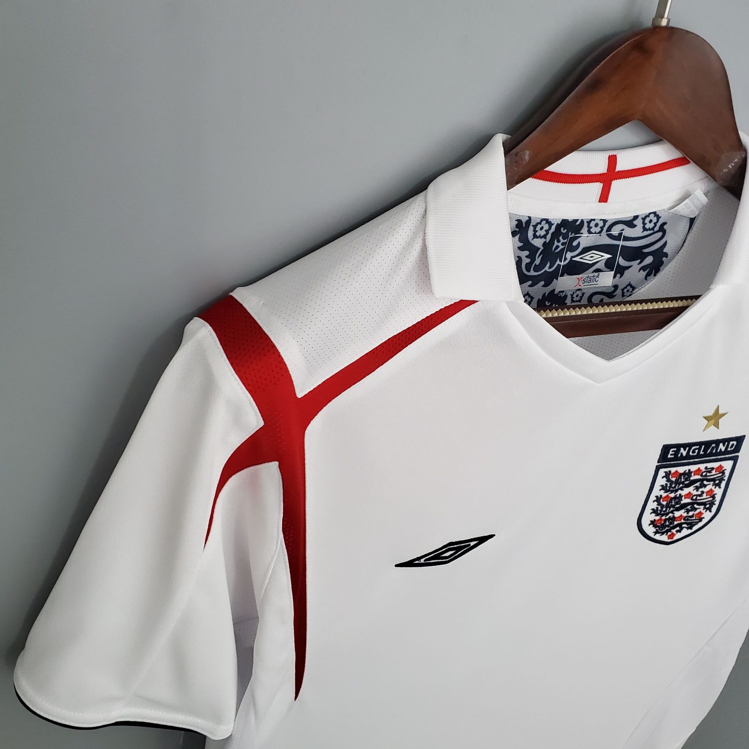 England 2006 retro home jersey kit shirt