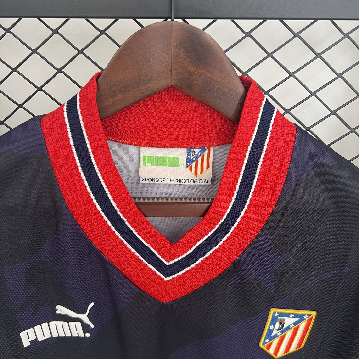 Atletico Madrid 1995/96 retro away jersey kit shirt