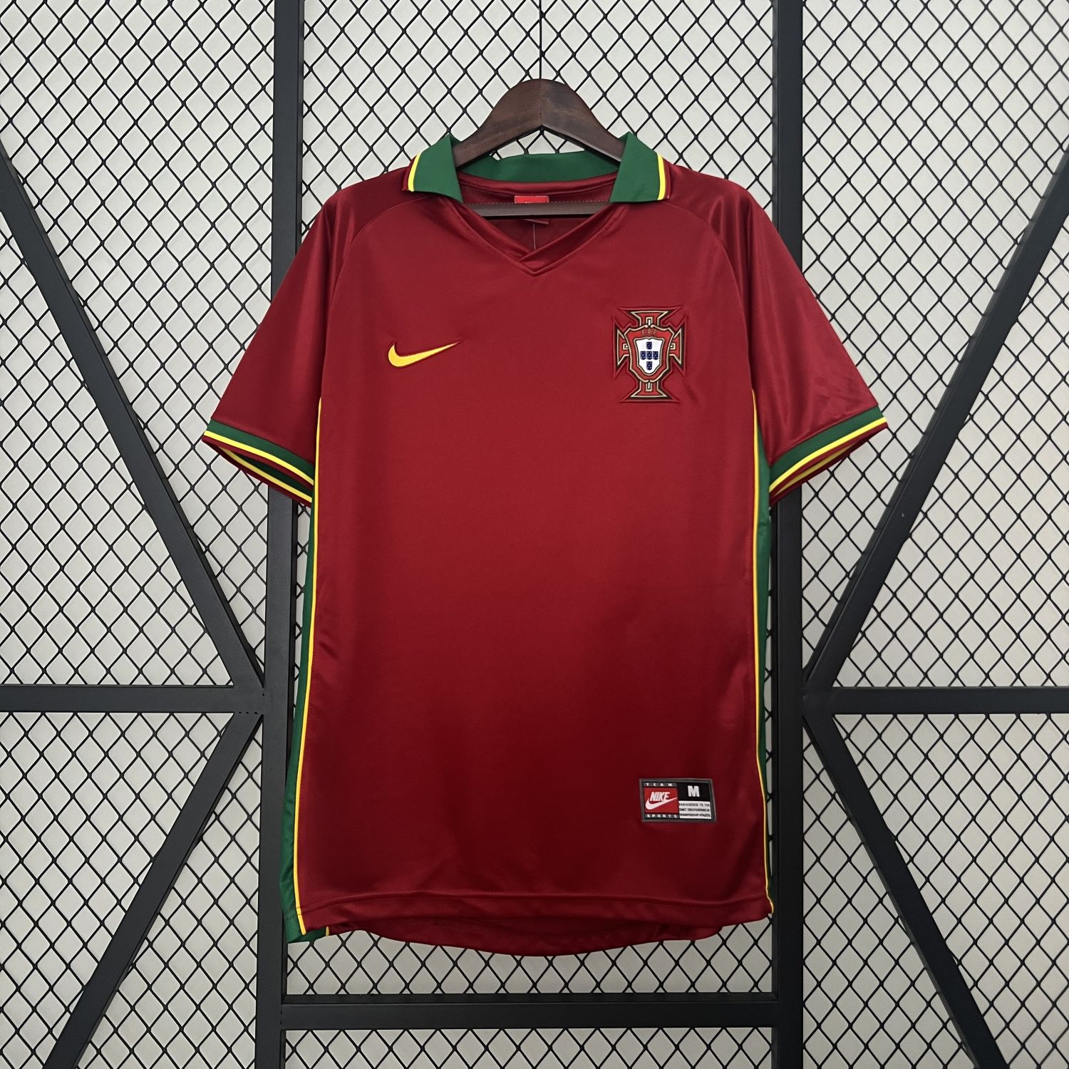 Portugal retro jersey 97/98 home shirt