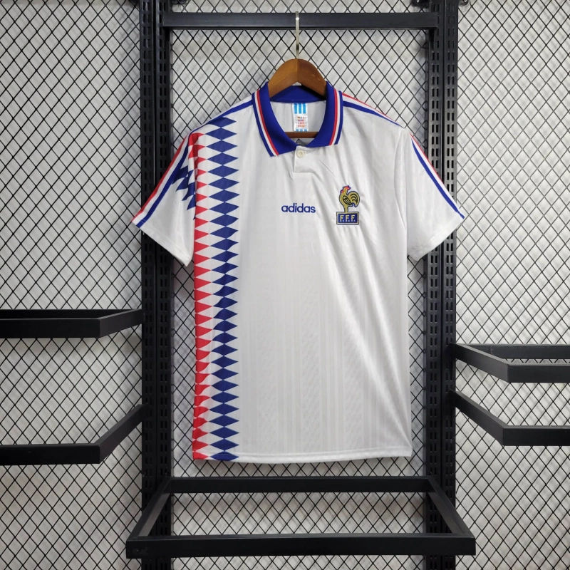 France 1994 away Retro jersey shirt kit