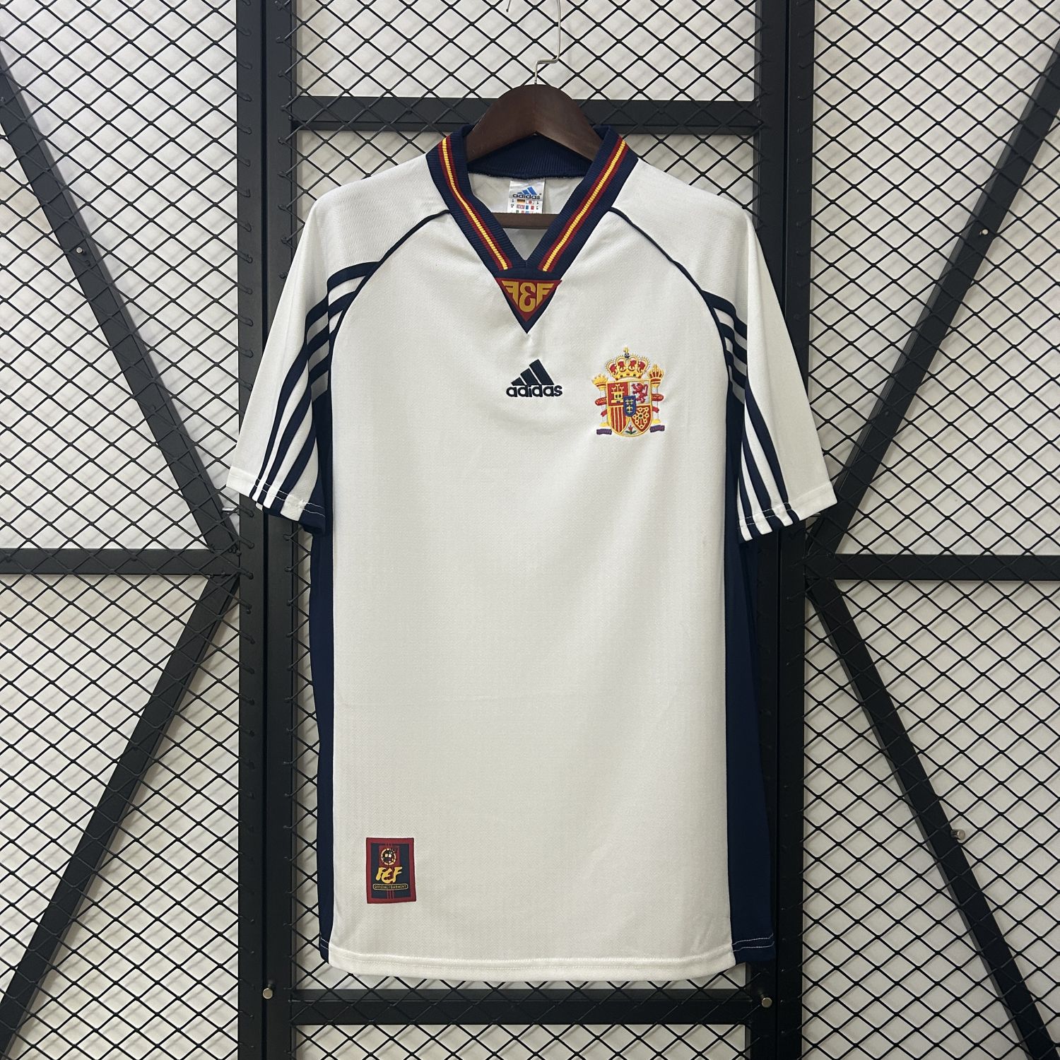 Spain 1998 away retro jersey shirt kit