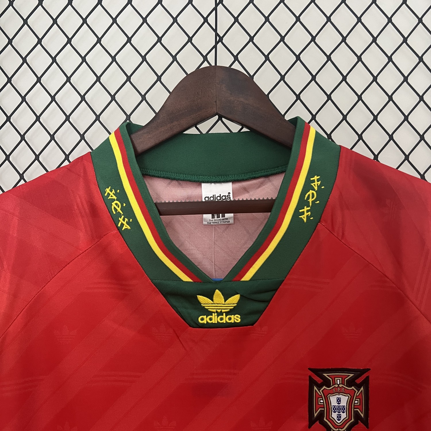 Portugal retro jersey 92-94 home shirt
