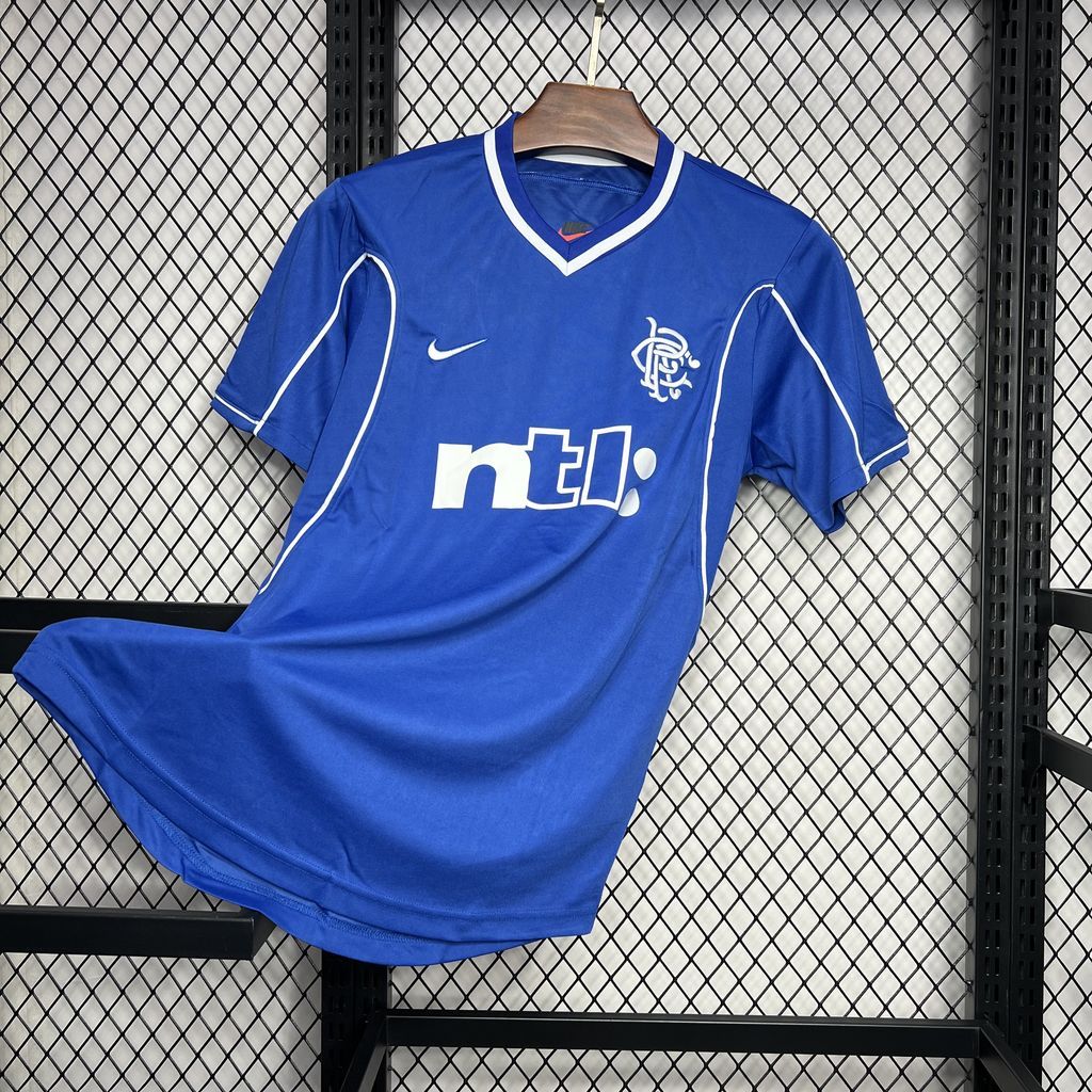 Rangers 1999 home retro jersey kit shirt
