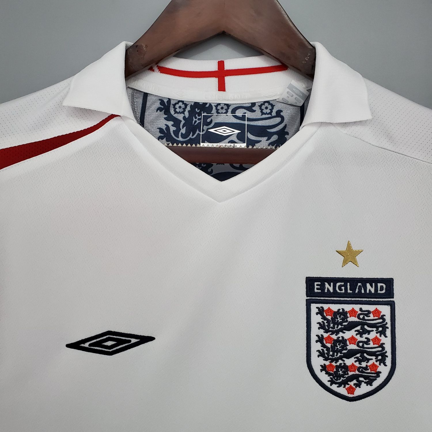 England 2006 retro home jersey kit shirt
