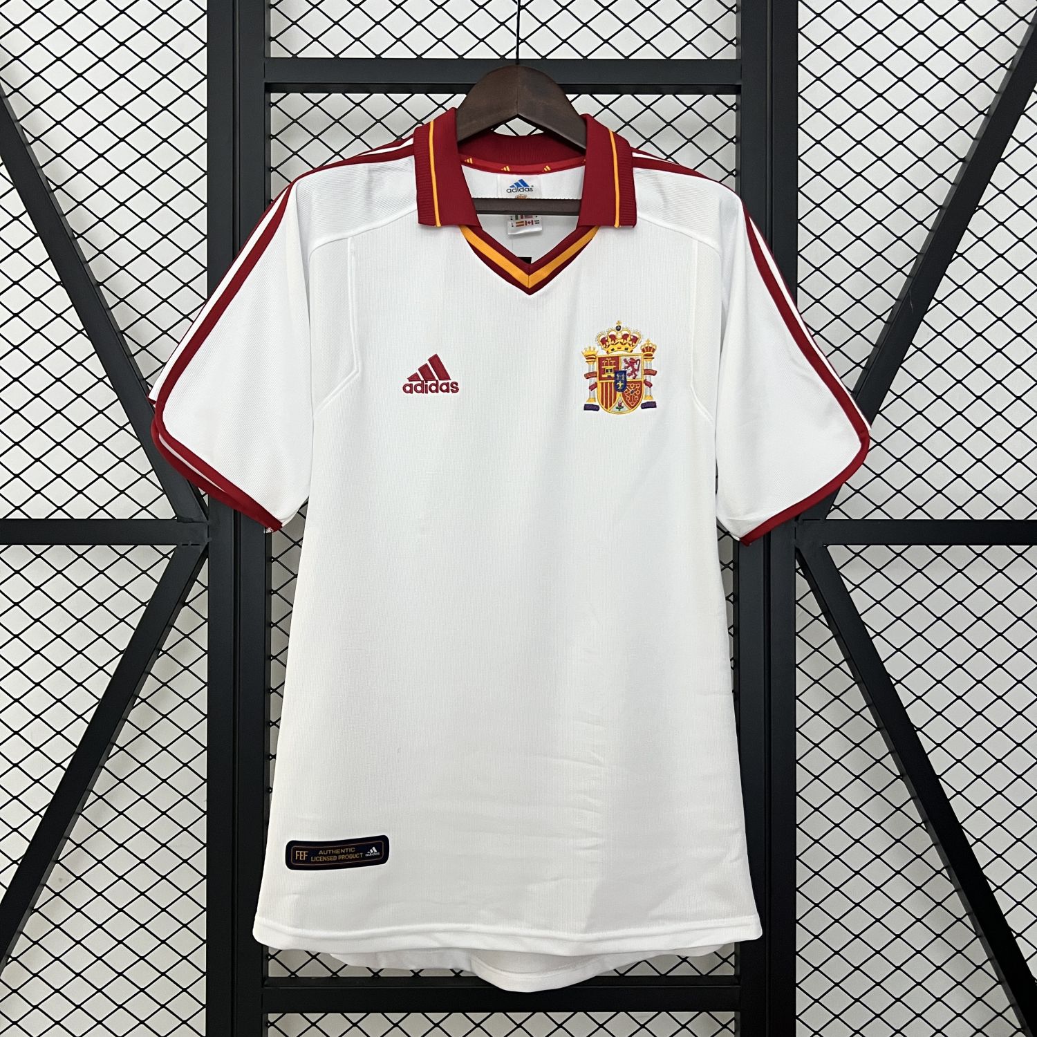 Spain 2000 away retro jersey shirt kit
