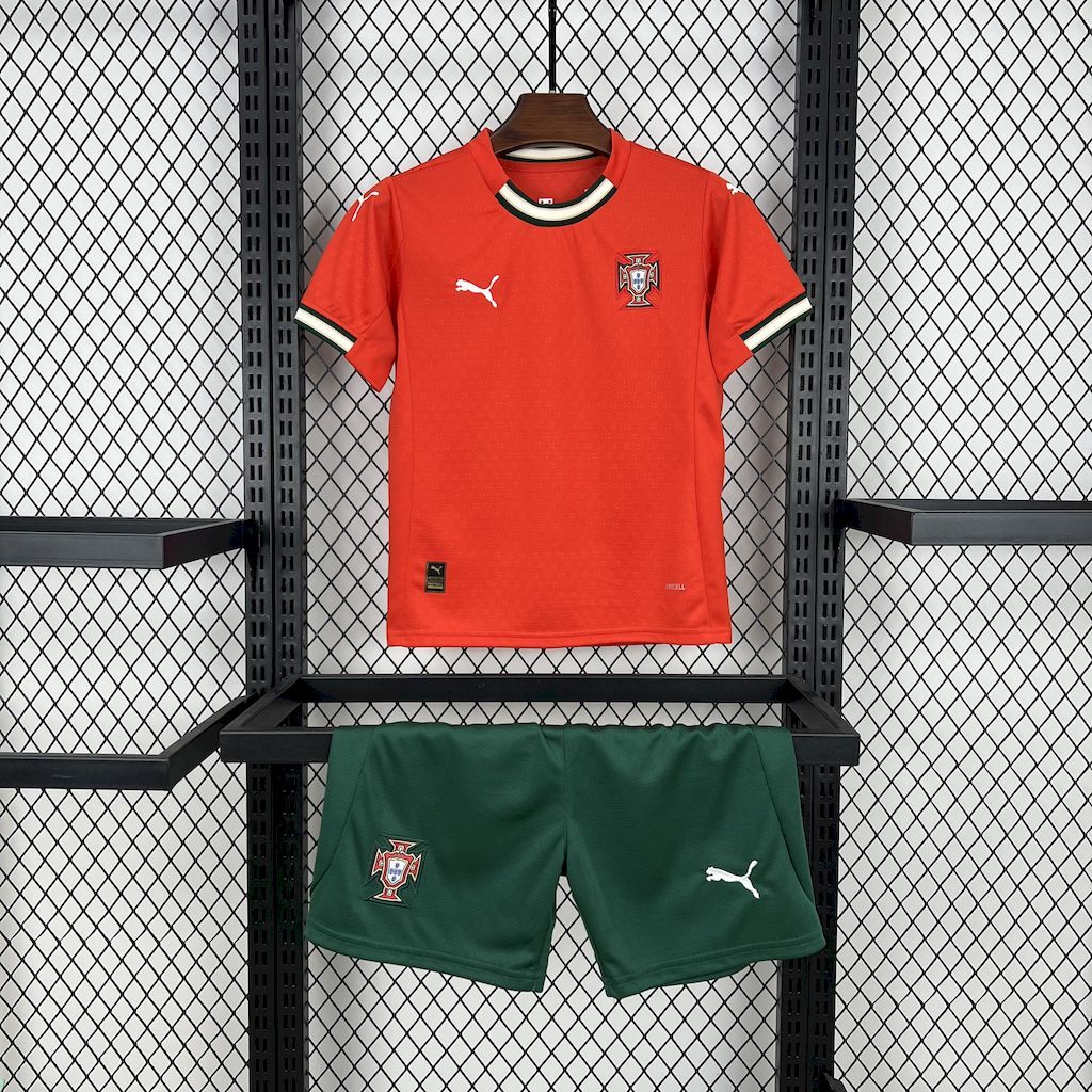 Portugal 25/26 home kids jersey kit shirt