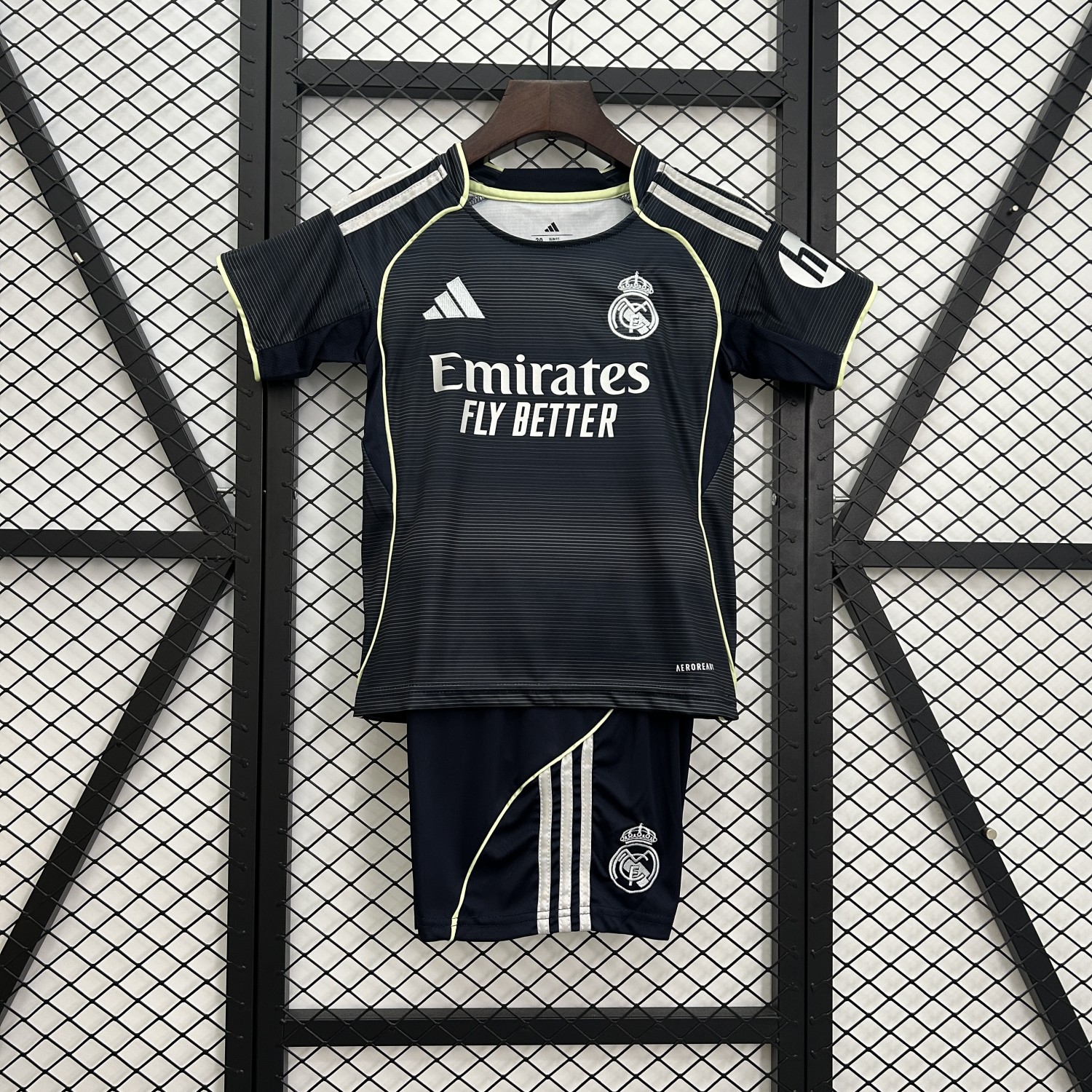 Real Madrid 25/26 away Kids jersey kit shirt