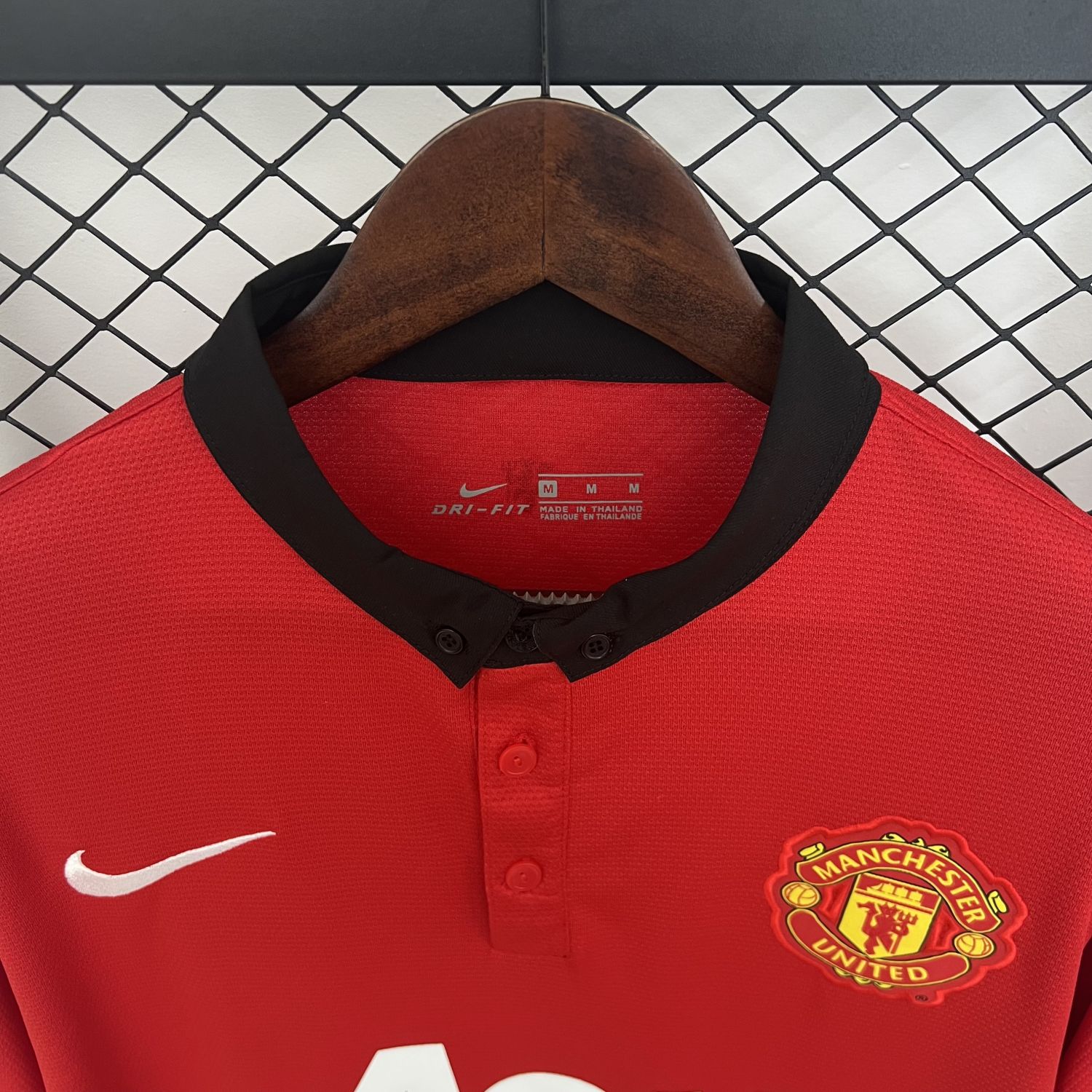 Manchester United 13/14 home Retro Long Sleeve jersey kit