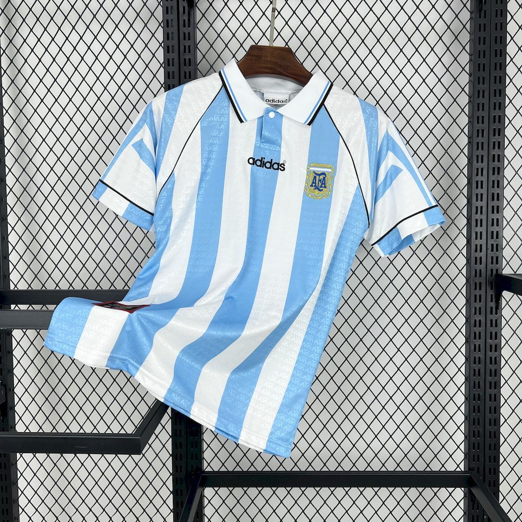Argentina 1996 Home Retro jersey shirt kit