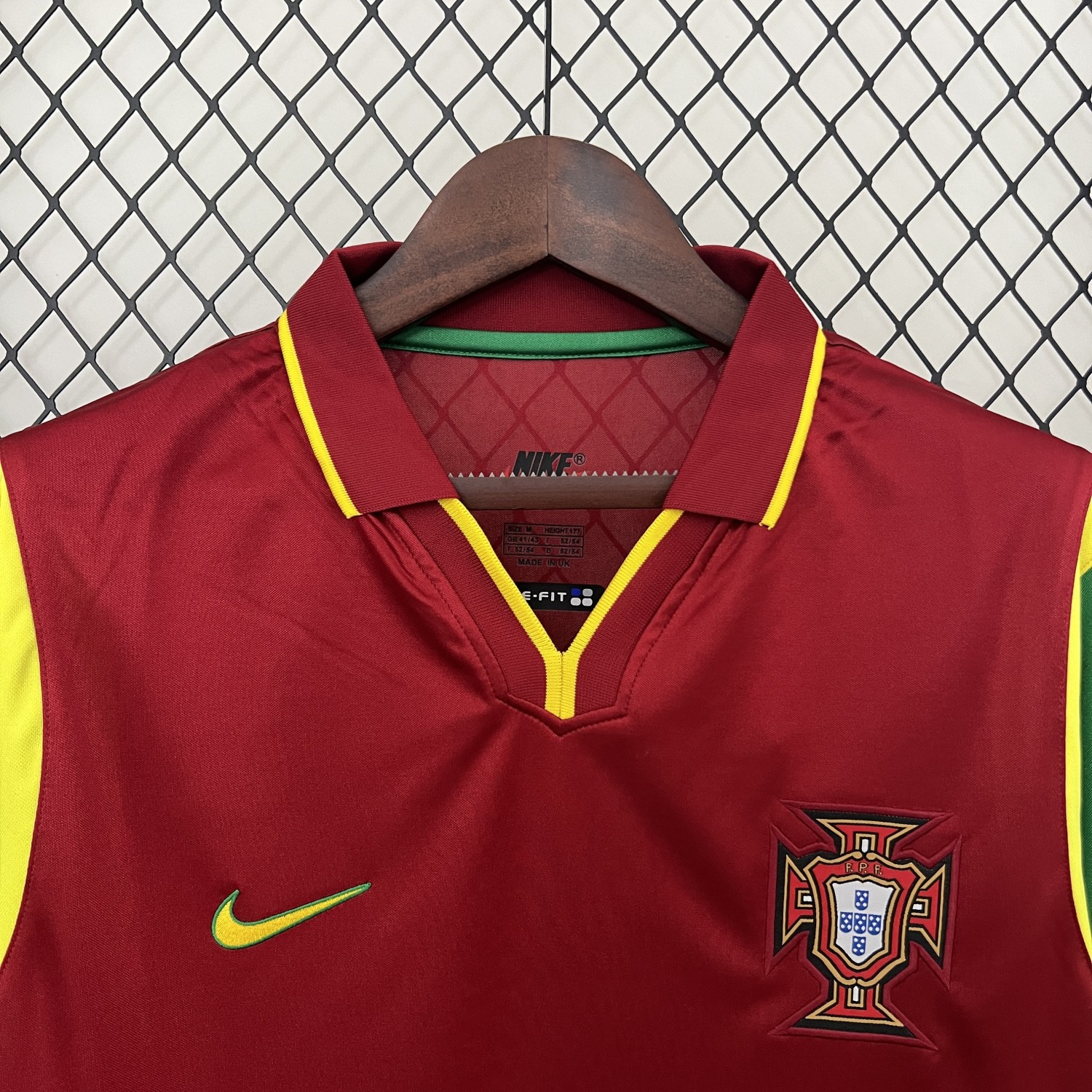 Portugal 1998 retro home jersey kit shirt