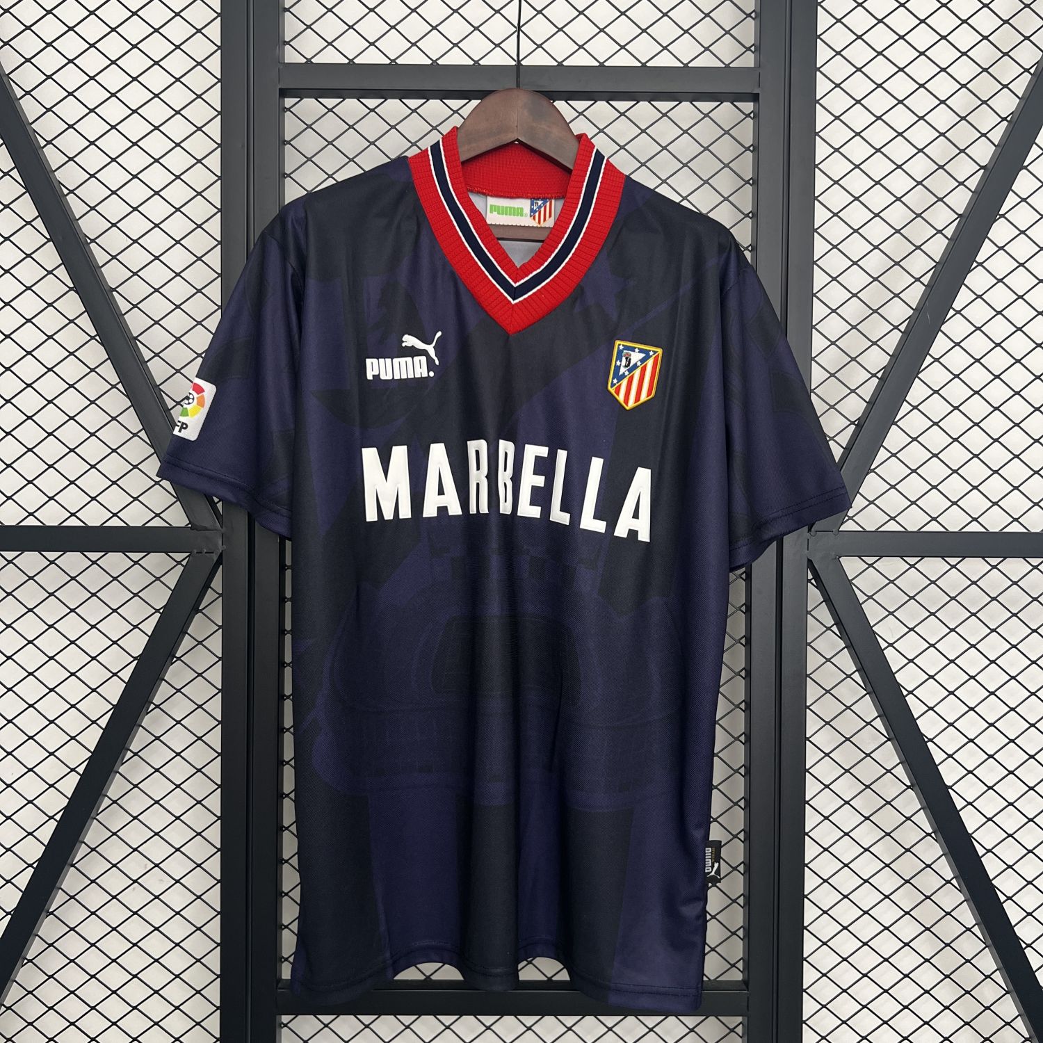 Atletico Madrid 1995/96 retro away jersey kit shirt