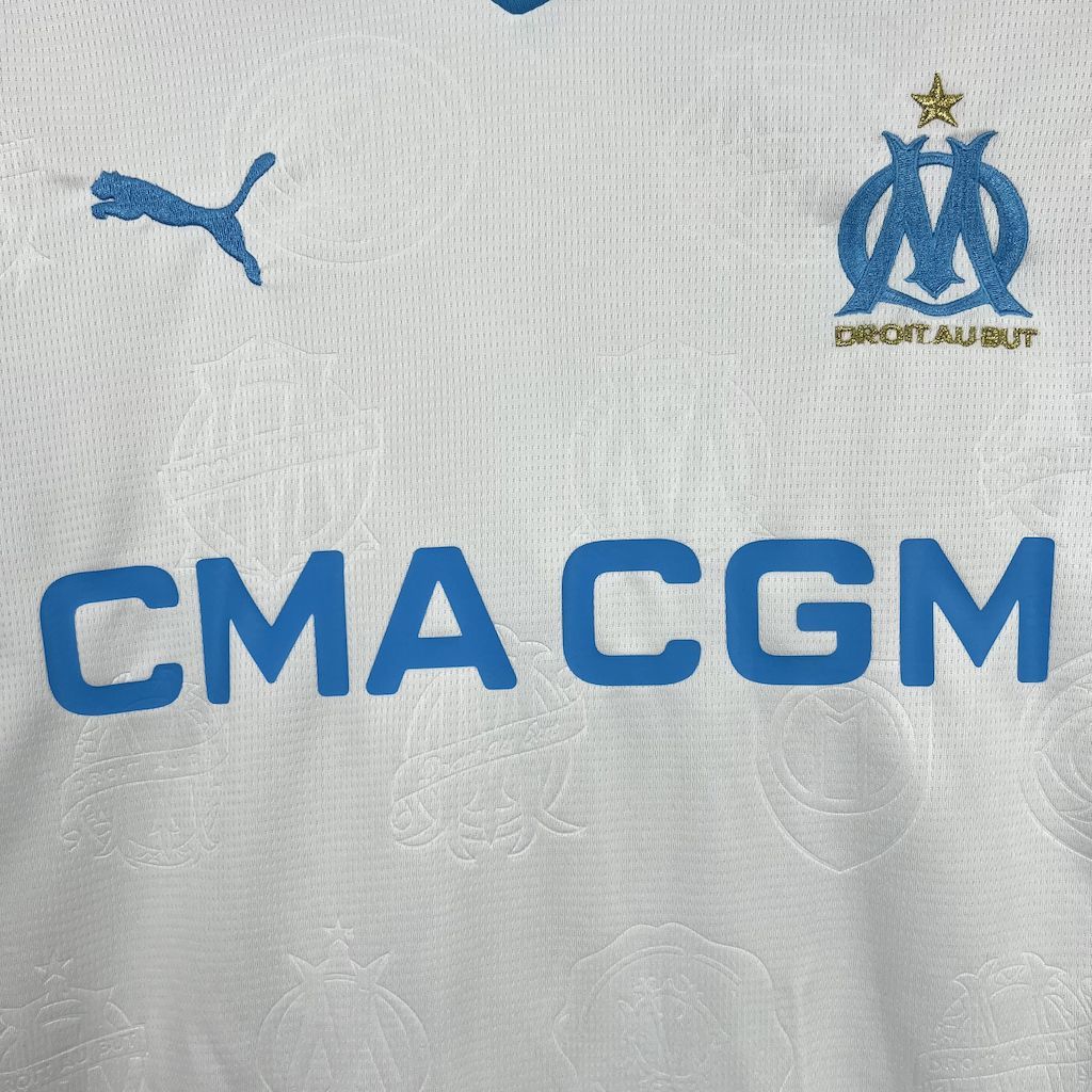 Marseille 25/26 home Kids jersey kit shirt