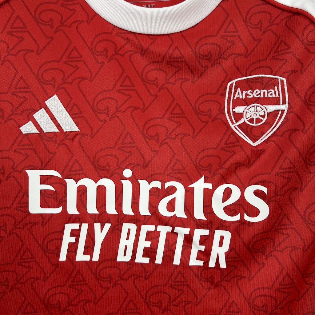 Arsenal 25/26 home Kids jersey kit