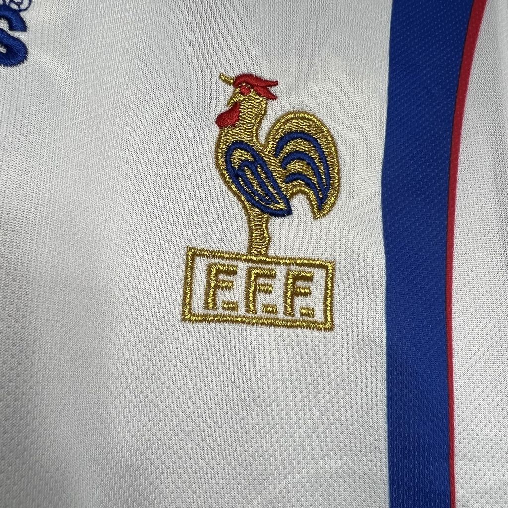France 1996 away retro jersey shirt kit
