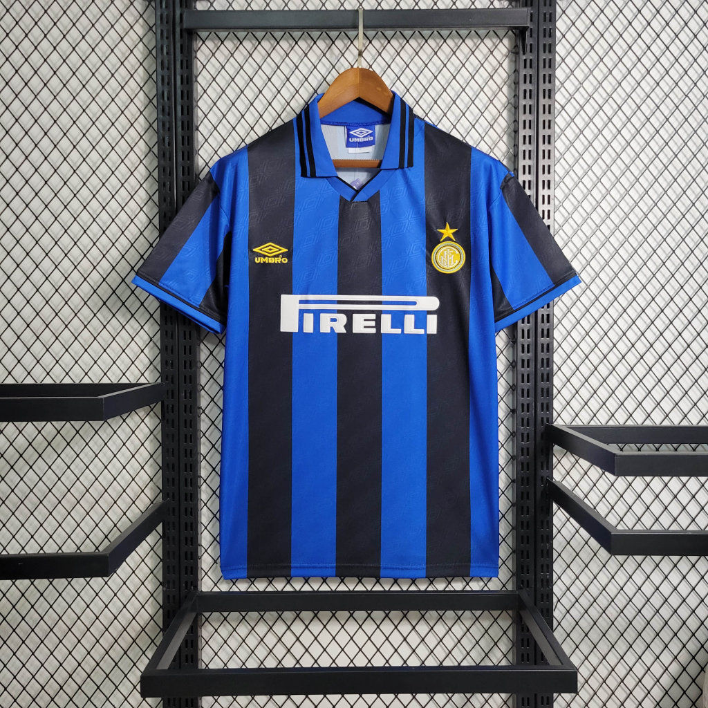 Inter Milan retro jersey 95/96 home kit shirt