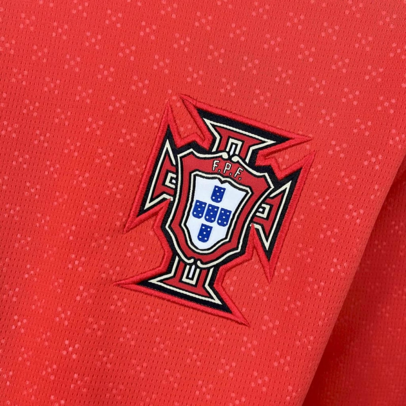 Portugal 25/26 home Long sleeved jersey kit shirt