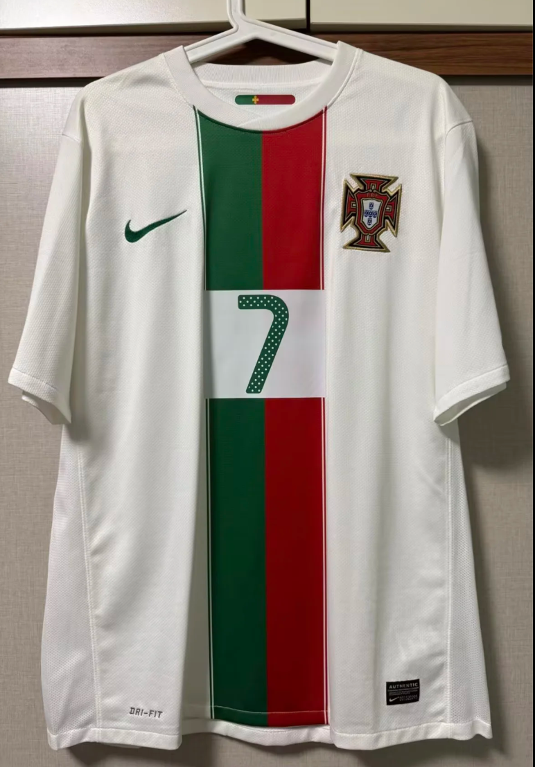 Portugal 2010 away retro jersey kit shirt