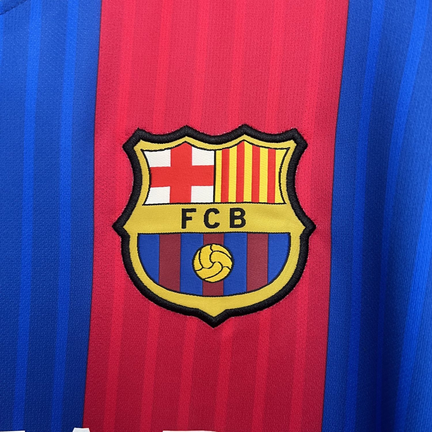 Barcelona 14/15 home Retro long sleeve jersey kit