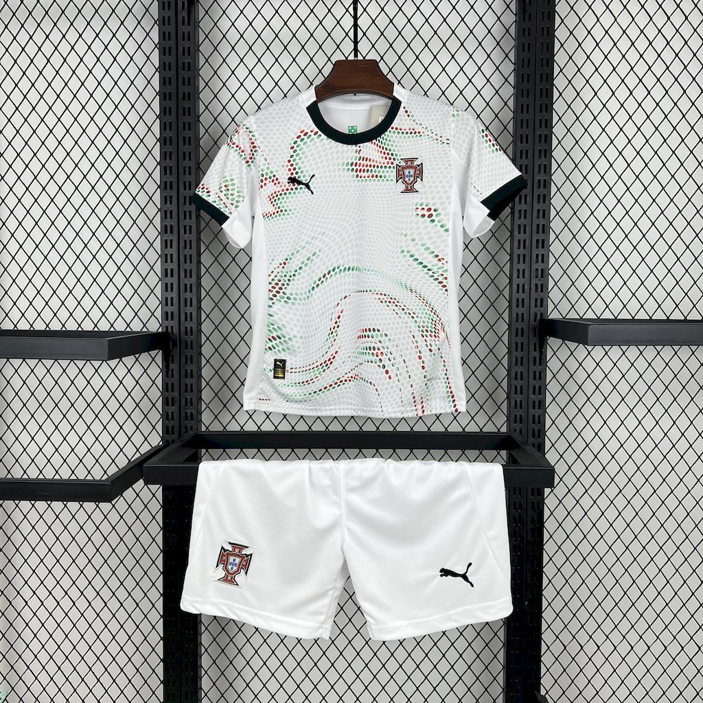 Portugal 25/26 away kids jersey kit shirt