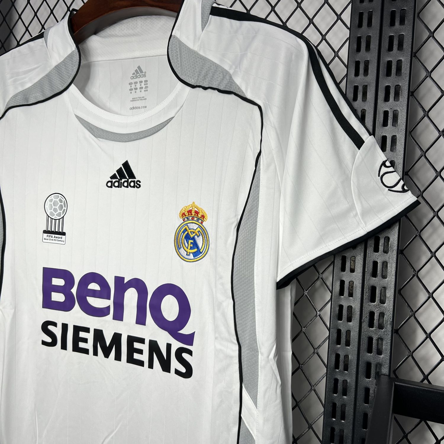 Real Madrid 06/07 home Retro jersey kit shirt