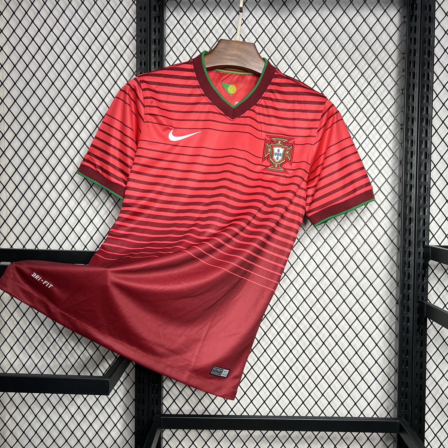 Portugal 2014 home retro jersey kit shirt