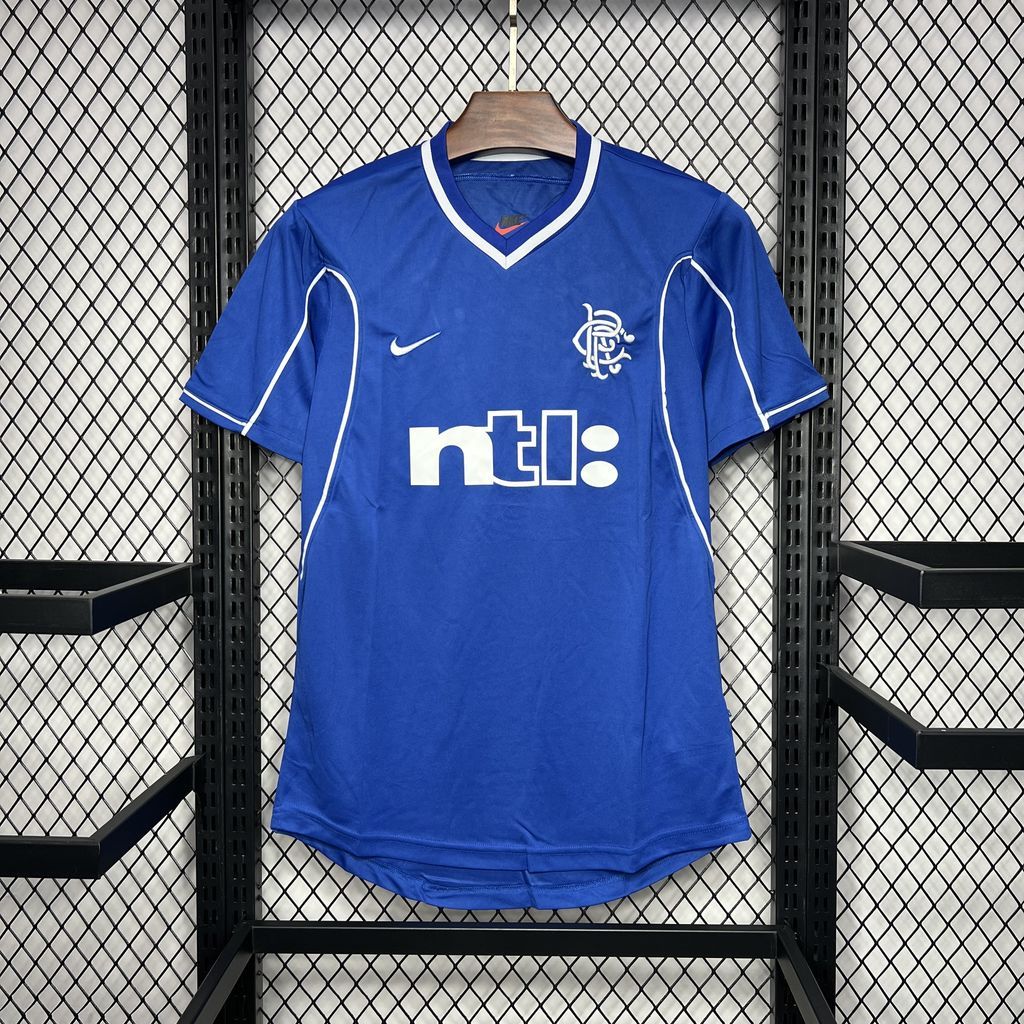 Rangers 1999 home retro jersey kit shirt