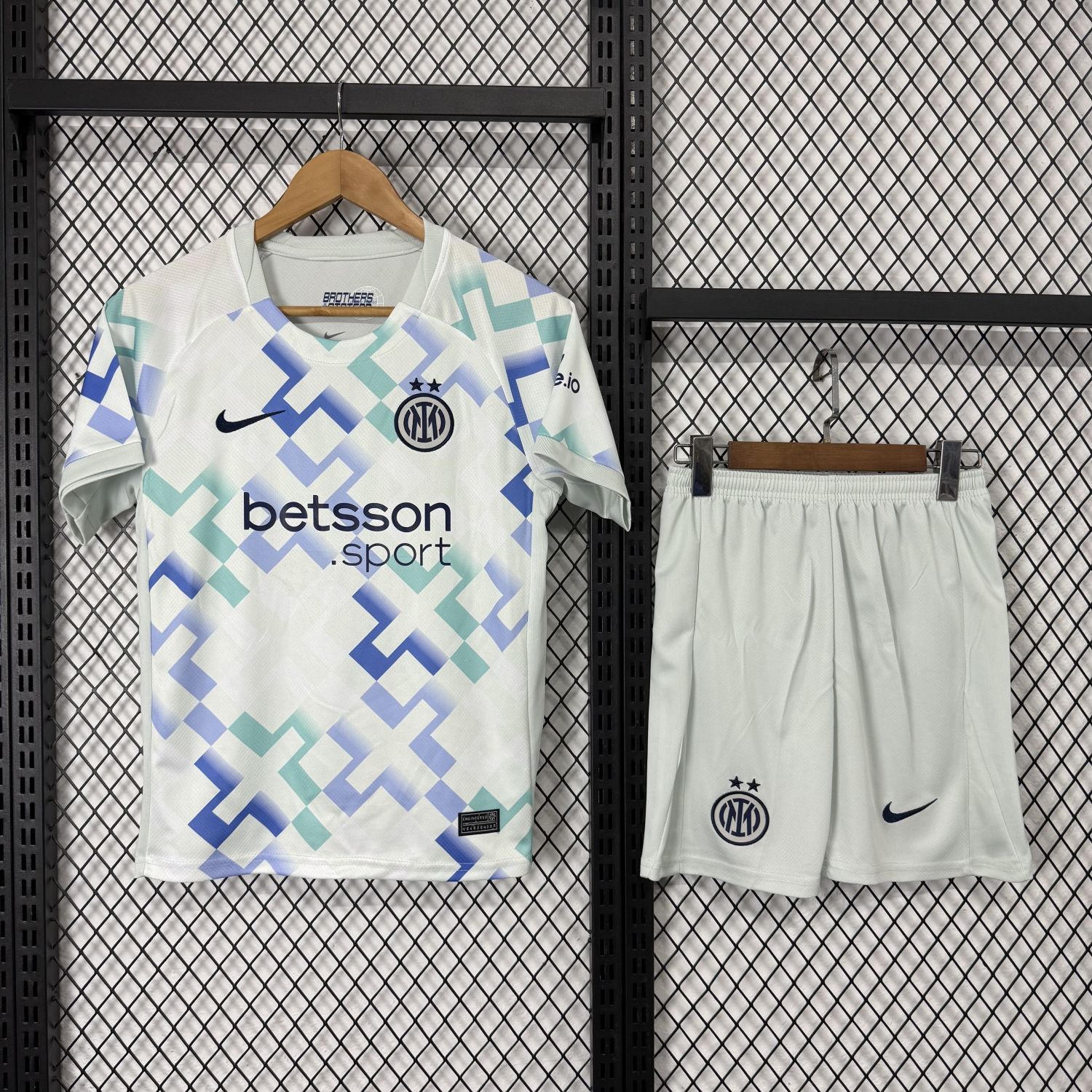 Inter Milan 25/26 away Kids jersey kit