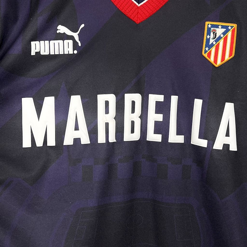Atletico Madrid 1995/96 retro third jersey kit shirt