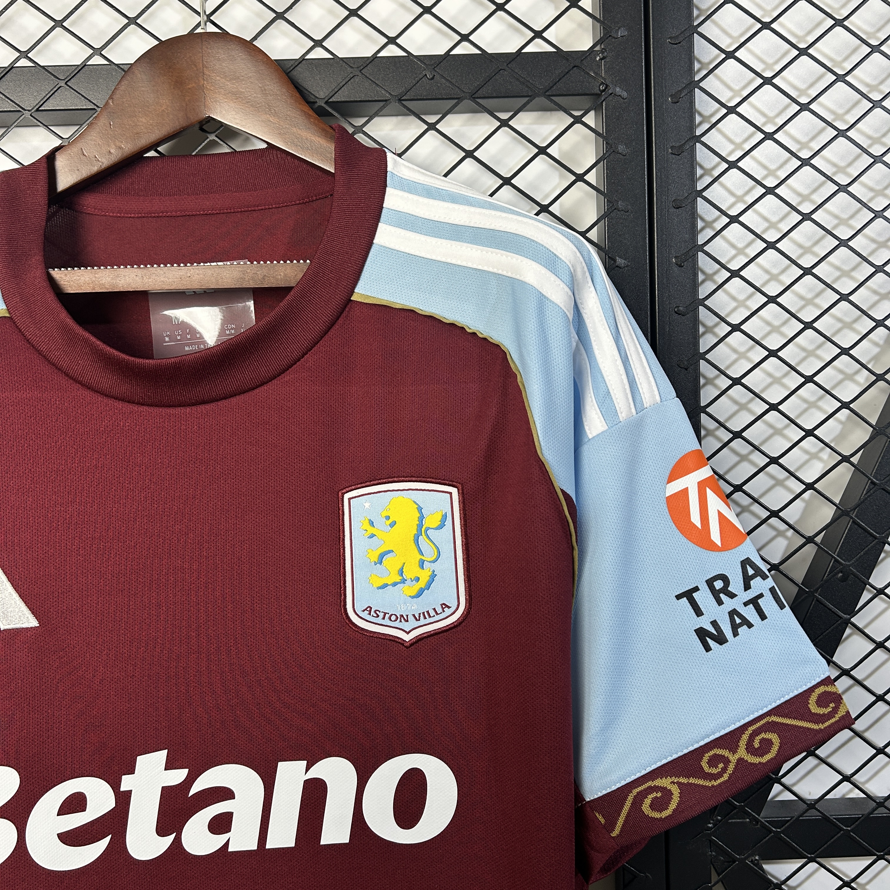Aston Villa 25/26 home jersey kit shirt
