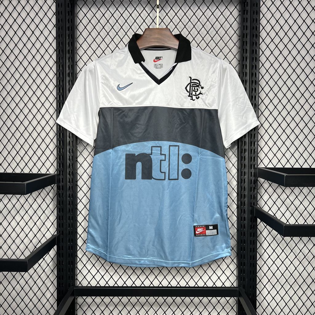 Rangers 1999 away retro jersey kit shirt
