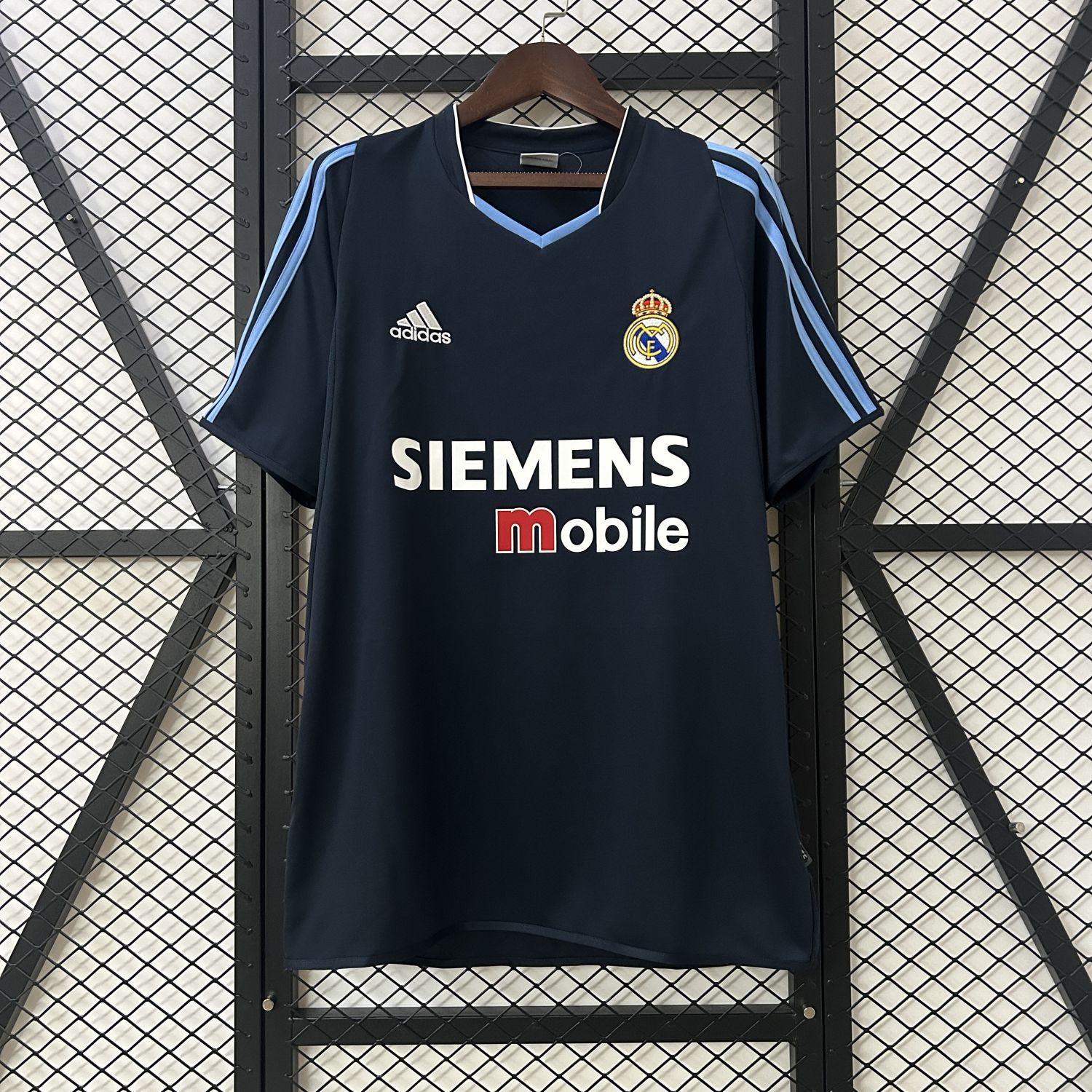 Real Madrid Retro jersey 03/04 away kit shirt