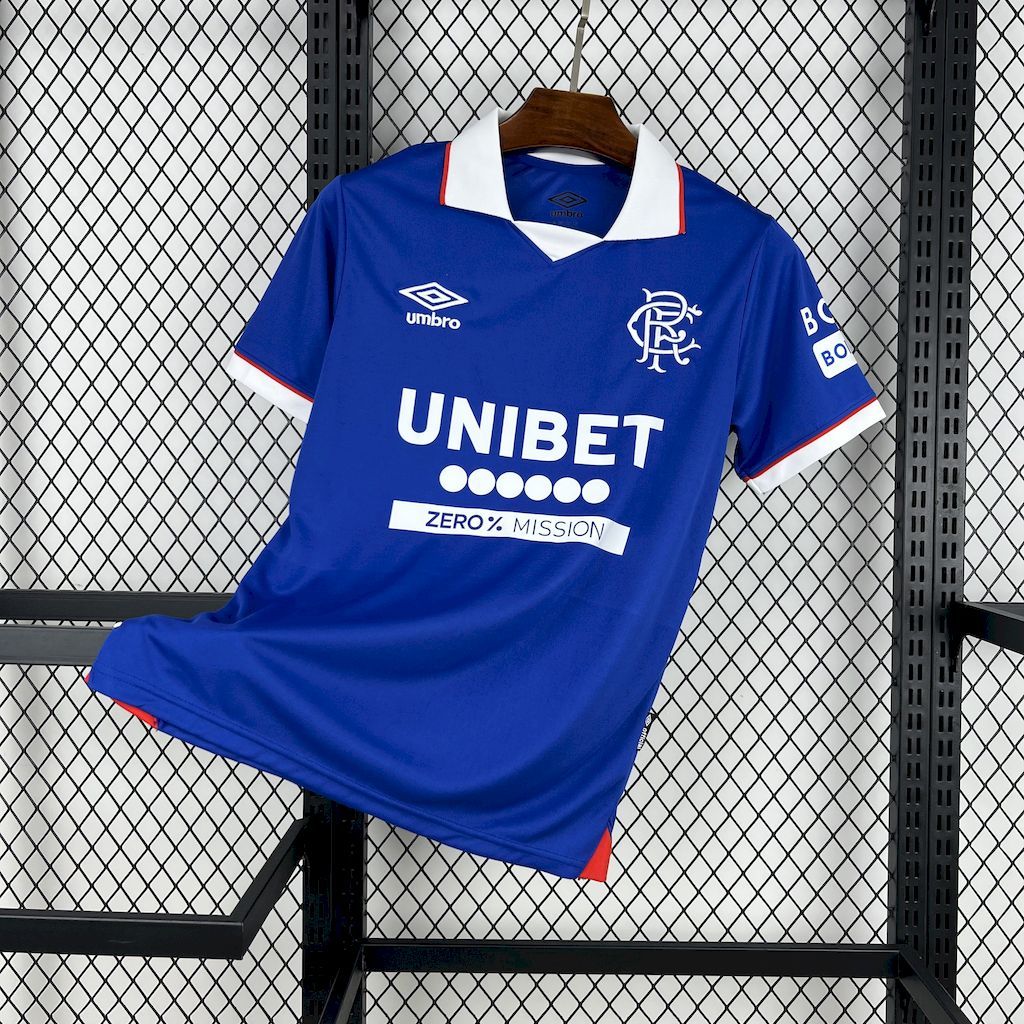 Rangers 25/26 home jersey kit shirt
