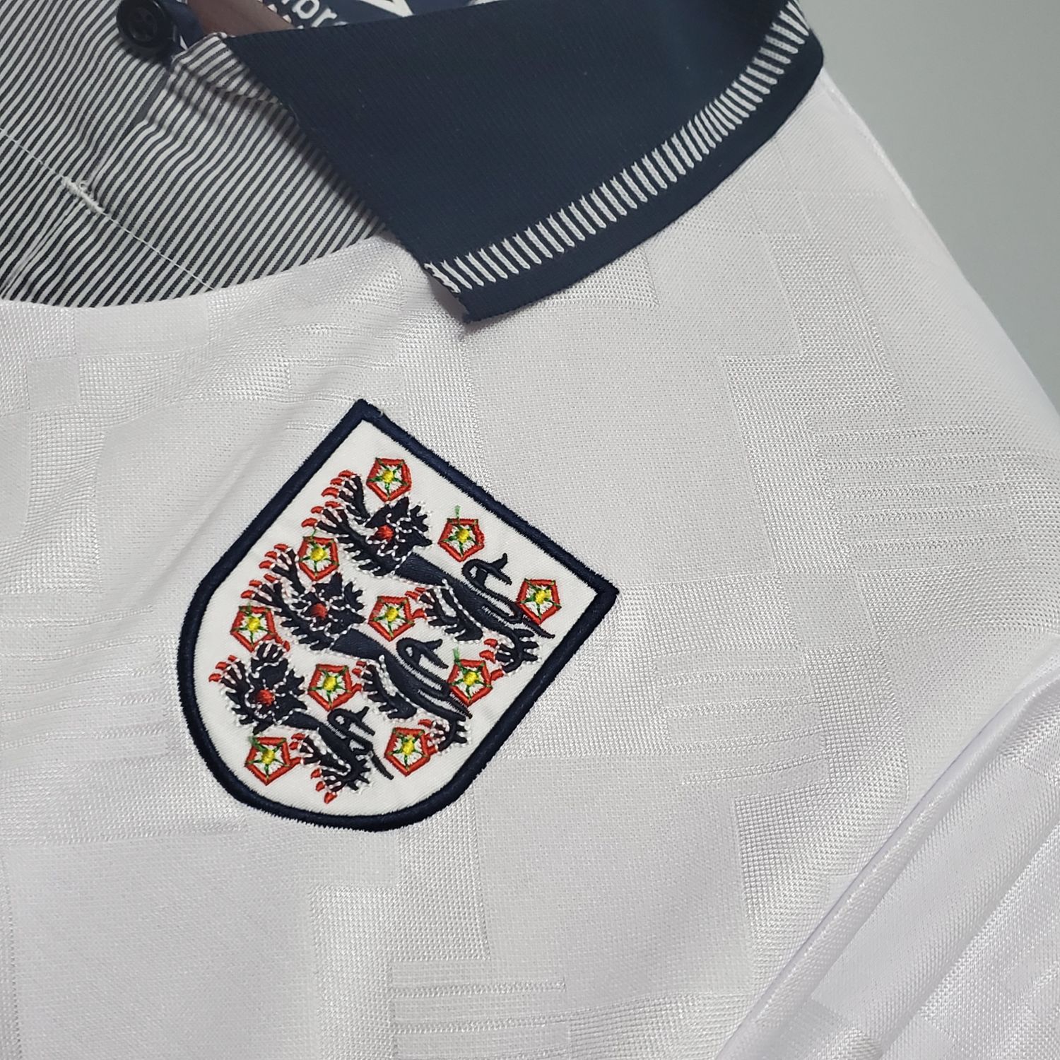 England 1990 retro home jersey kit shirt
