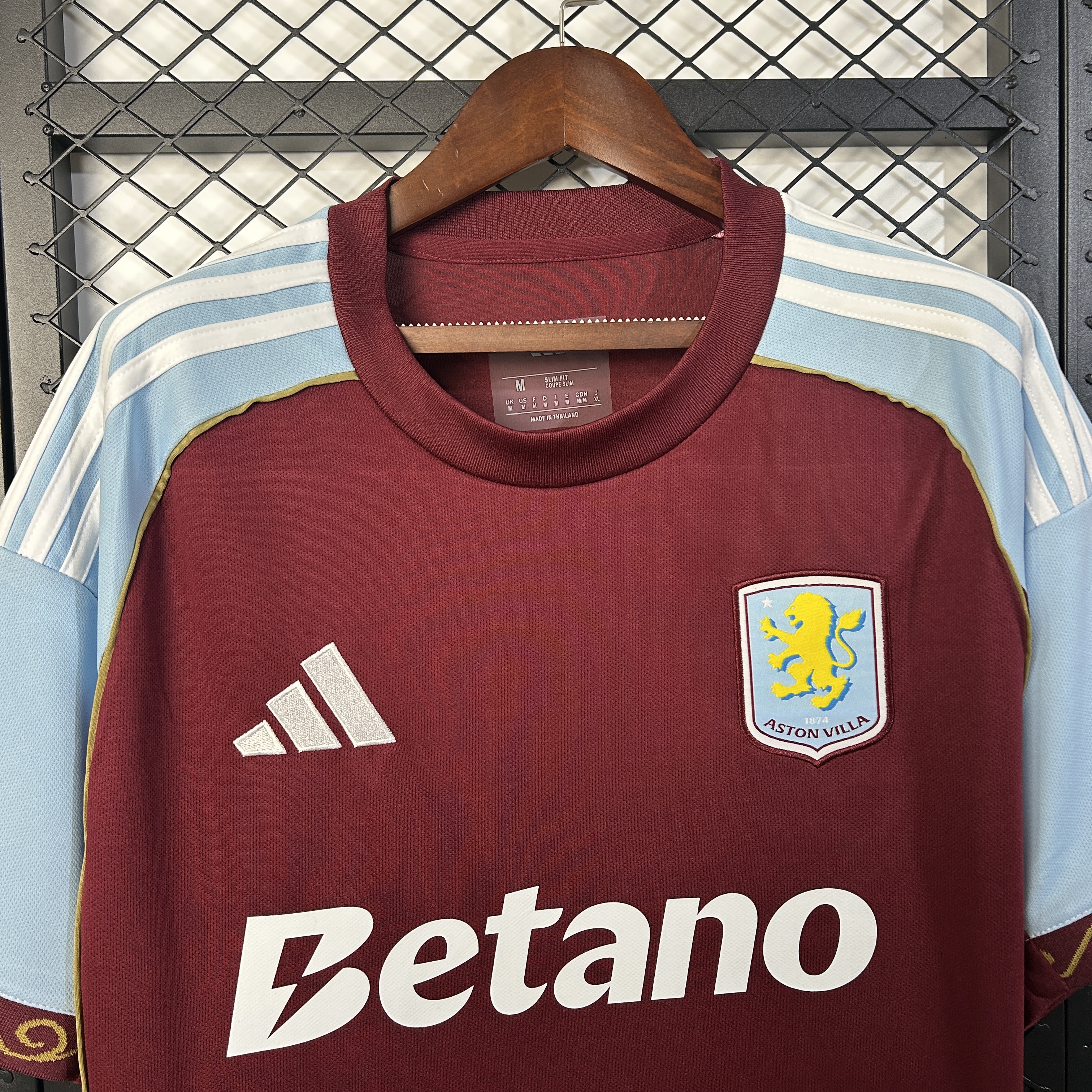 Aston Villa 25/26 home jersey kit shirt