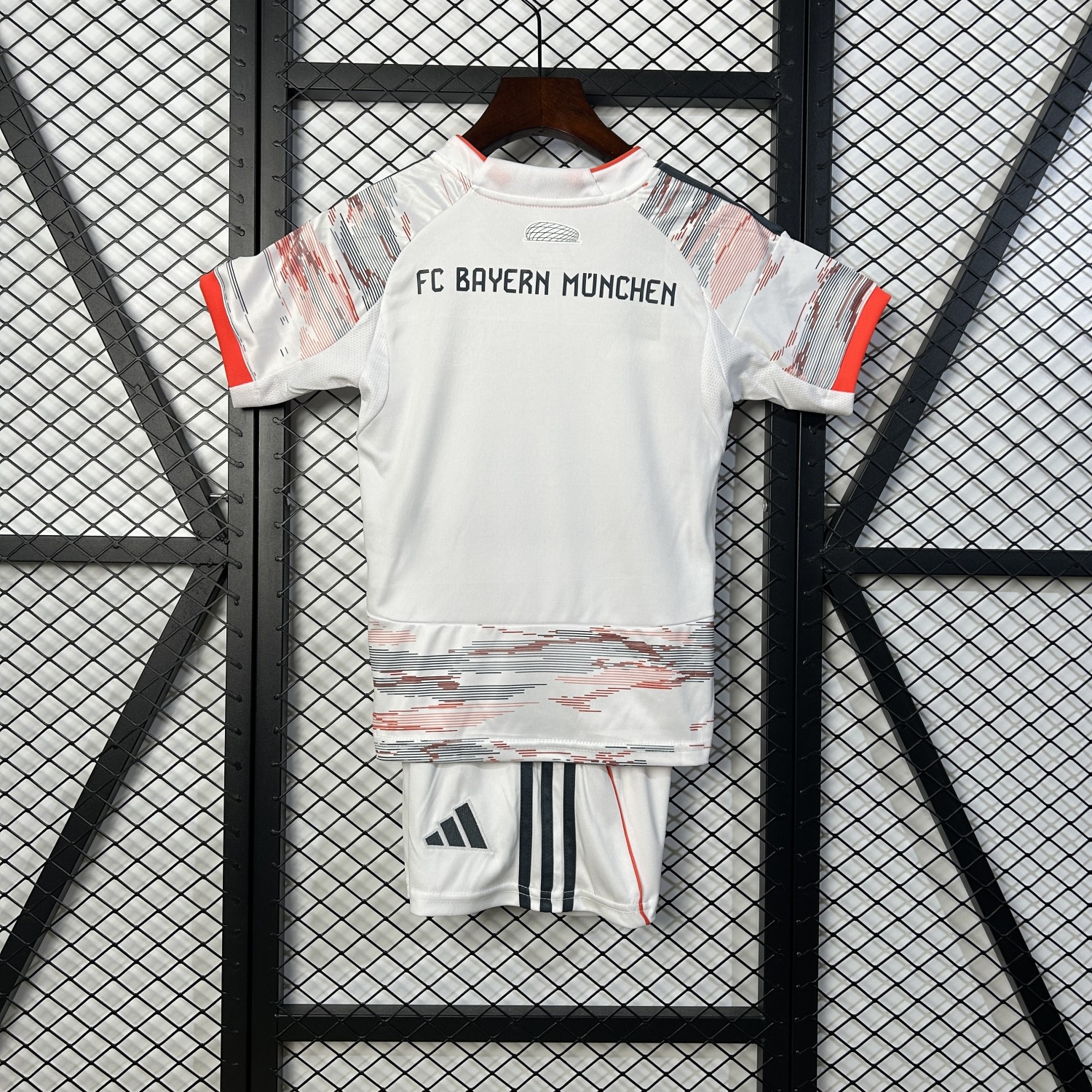 Bayern Munich 25/26 away Kids jersey kit