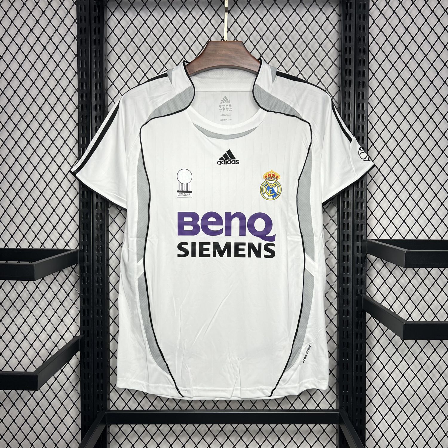 Real Madrid 06/07 home Retro jersey kit shirt