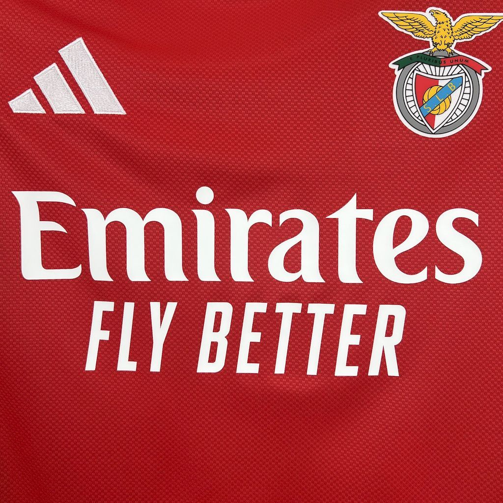Benfica 25/26 Home Long Sleeves jersey kit