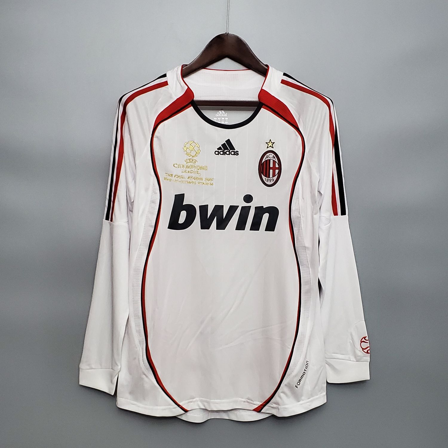 AC Milan 06/07 long sleeved Retro jersey kit shirt