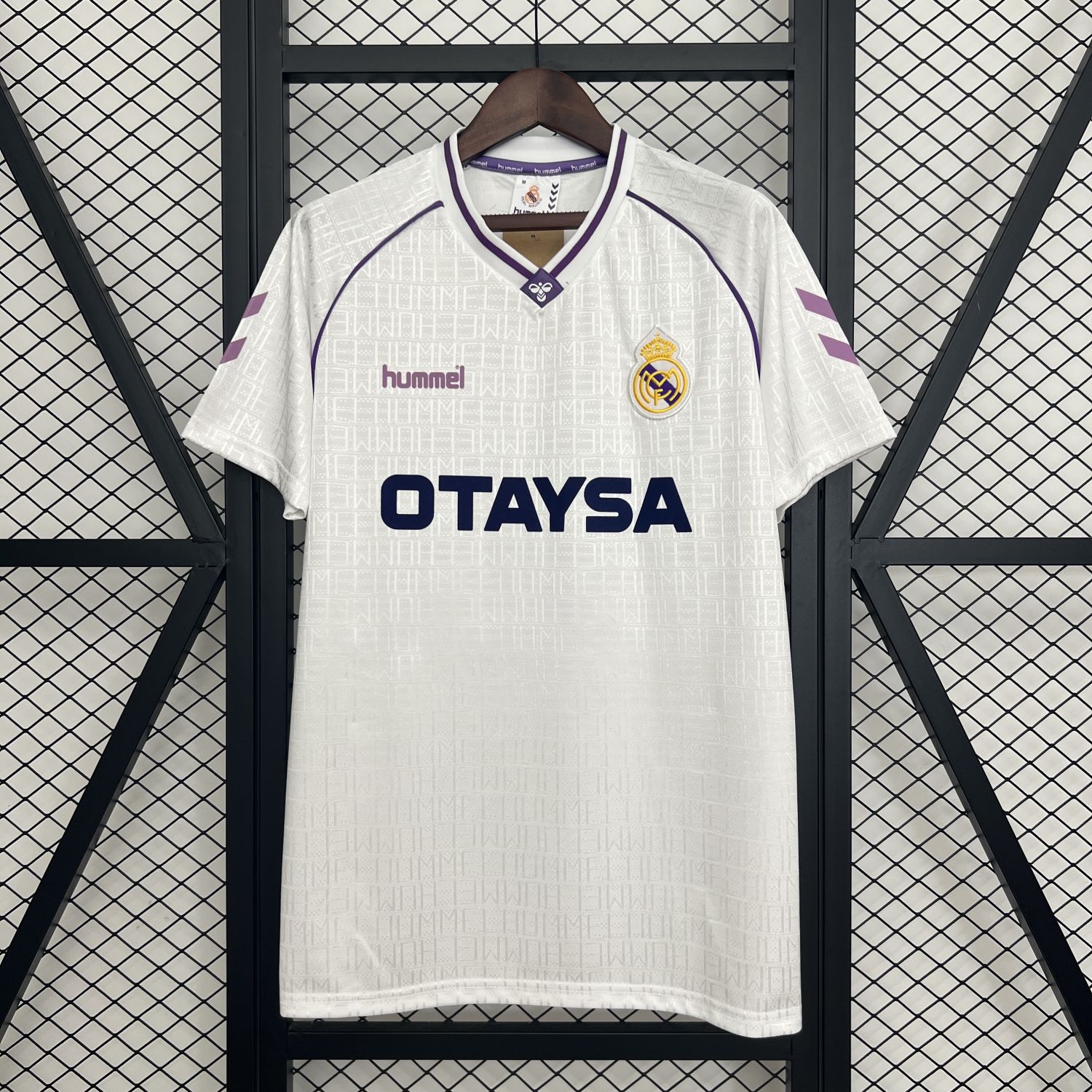 Real Madrid 90/92 Retro home jersey kit shirt