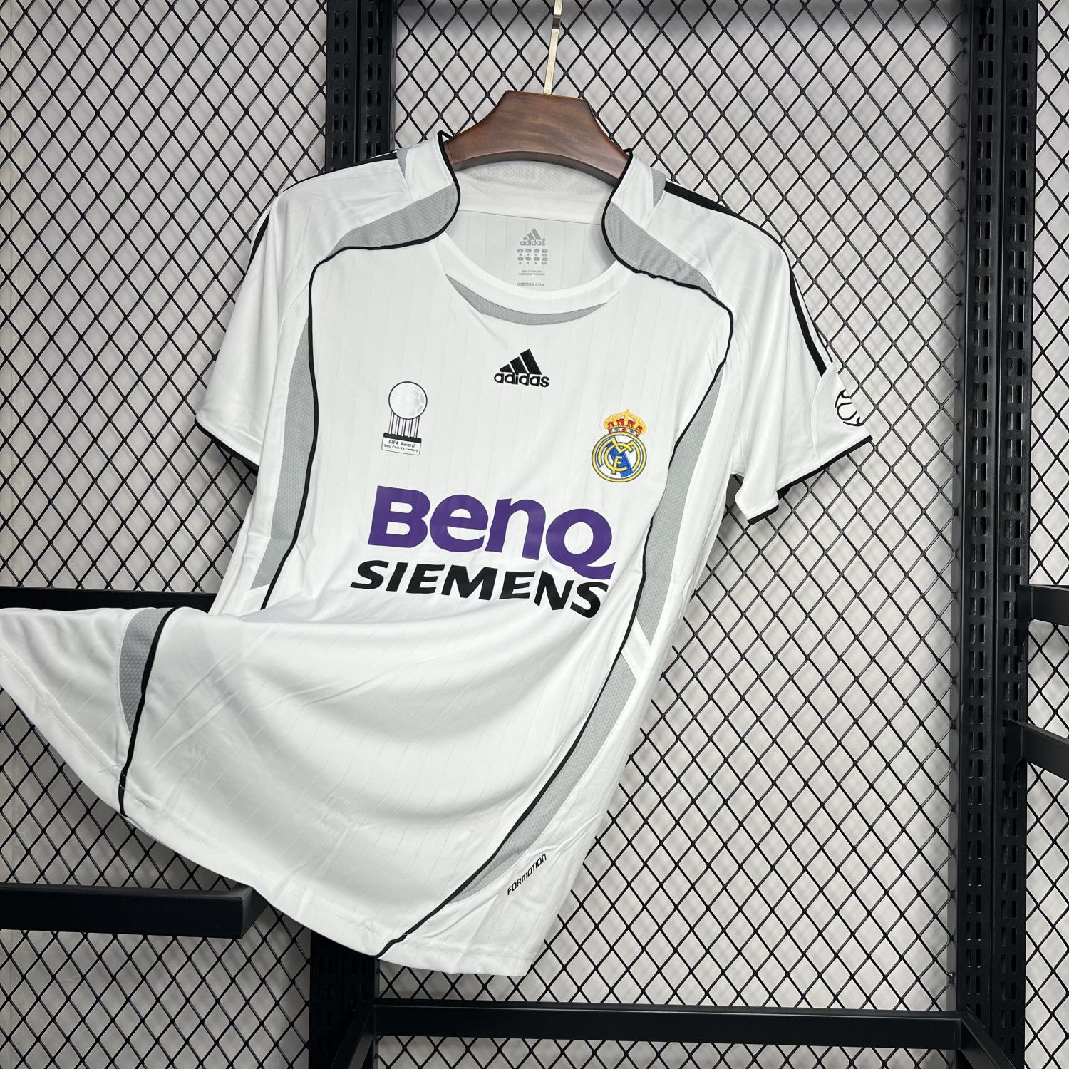 Real Madrid 06/07 home Retro jersey kit shirt