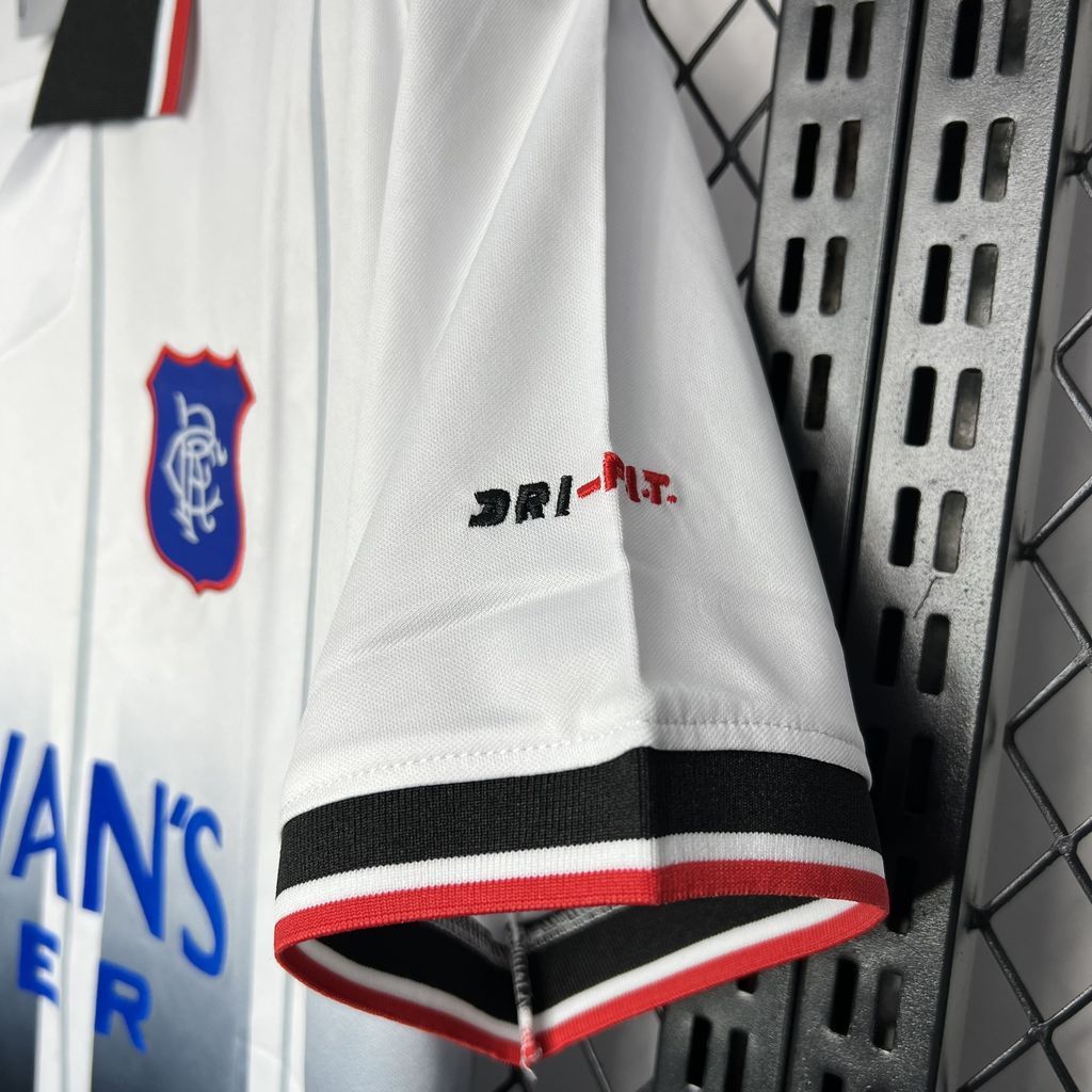 Rangers retro jersey 1997 away kit shirt